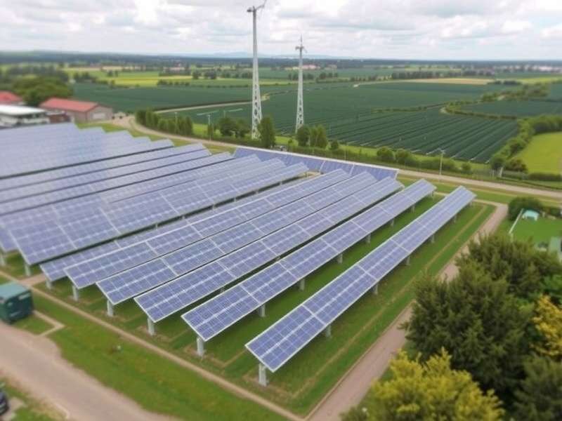 Floating Solar Plant